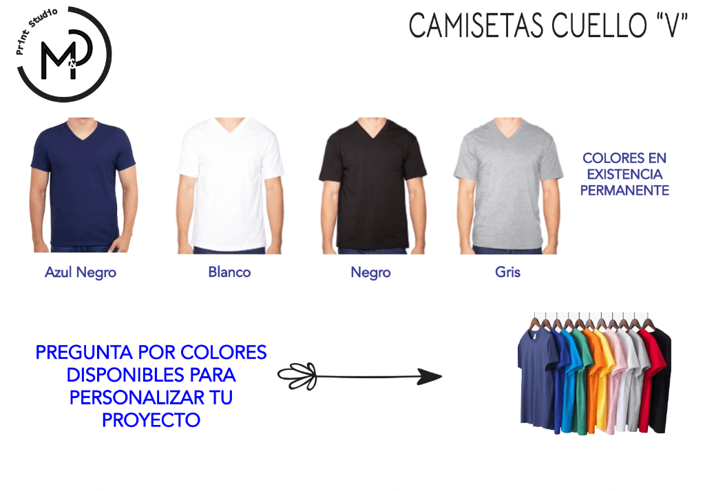 Camisetas Cuello V