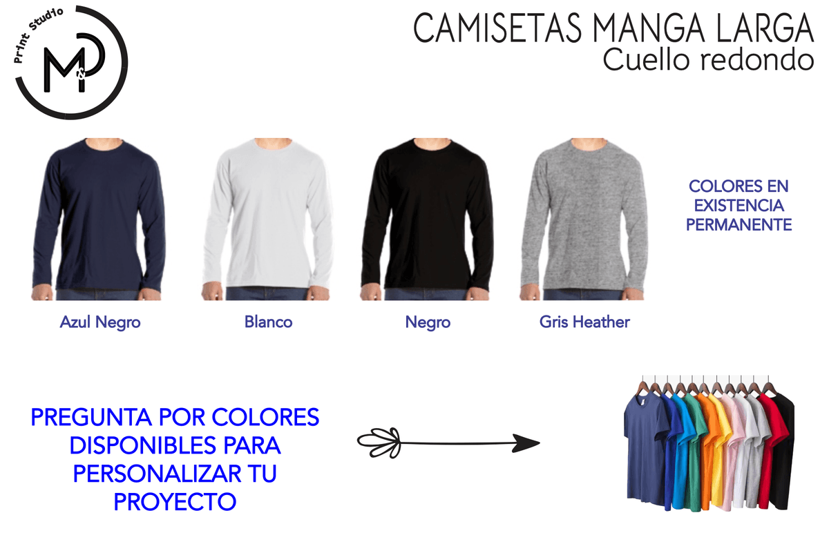 Camisetas Manga Larga