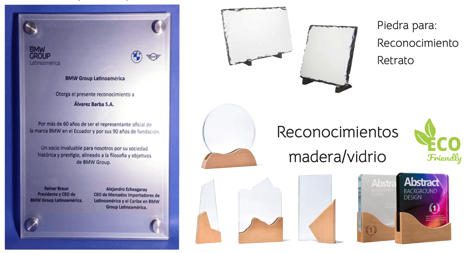Reconocimientos y Placas