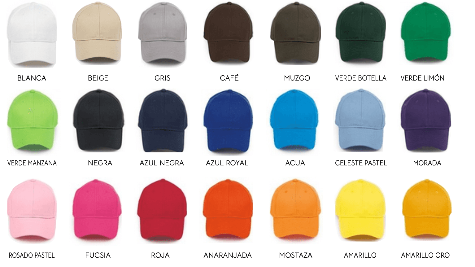 Gorras M&P Print Studio