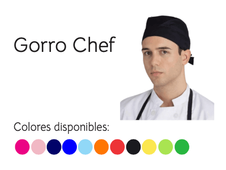 Gorro Chef