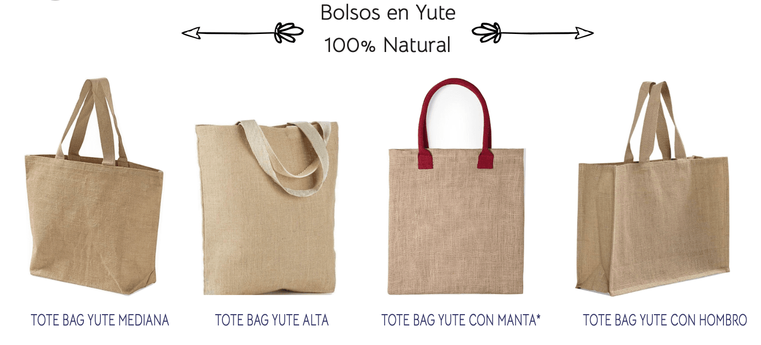 Bolsas en Yute