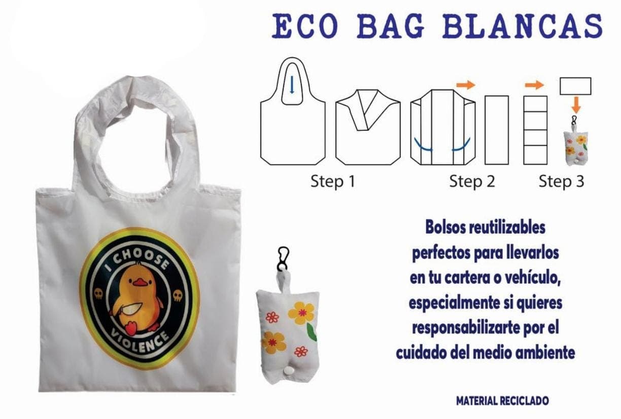 Bolsos Reutilizables Compactos